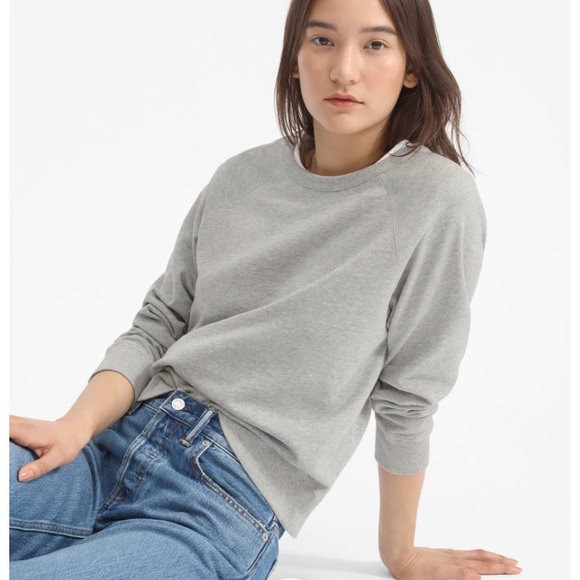 everlane crew sweatshirt